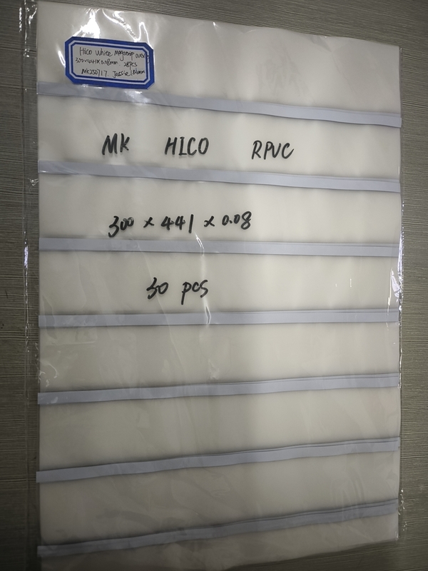 Rivestimento per carte con banda magnetica e colla per overlay 0.04-0.1mm per carte membri HICO LOCO