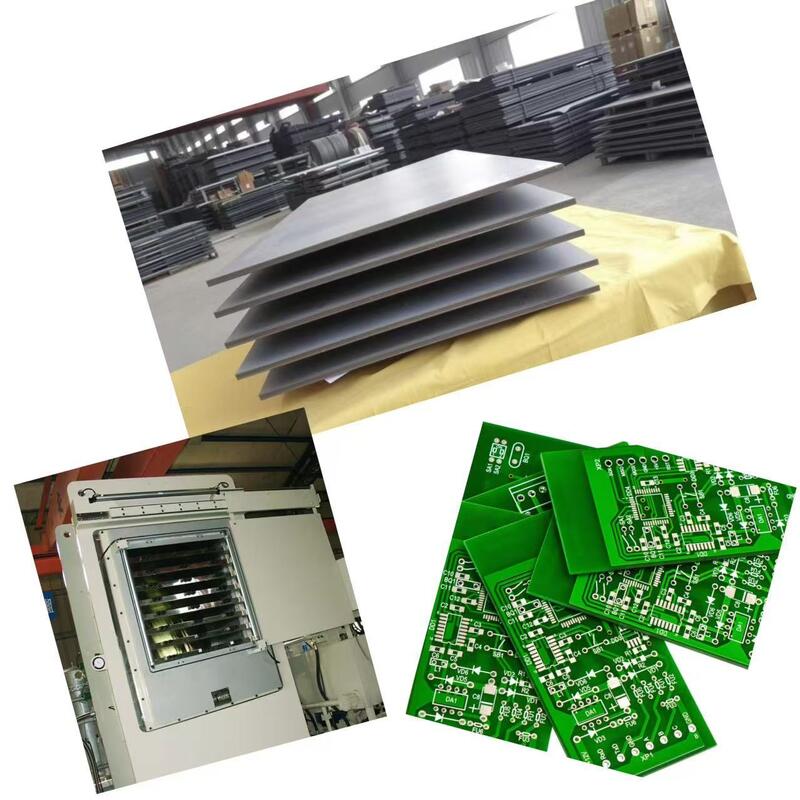 Piastra Mass-Lam e piastra Pin-Lam Piastra in acciaio per laminazione PCB del circuito stampato MKSP-PCB-400