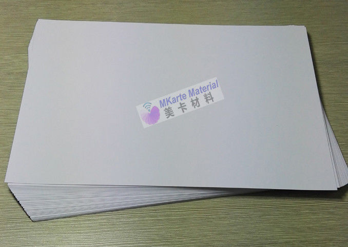 Il PVC stampabile del getto di inchiostro laterale doppio riveste l'adesione eccellente dell'inchiostro per Smart Card di plastica