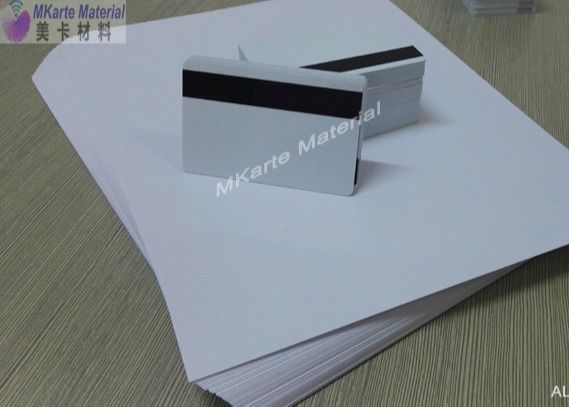 Strato stampabile 0.15mm-0.40mm del PVC di bianco di MGI Digital con forte forza d'orinata