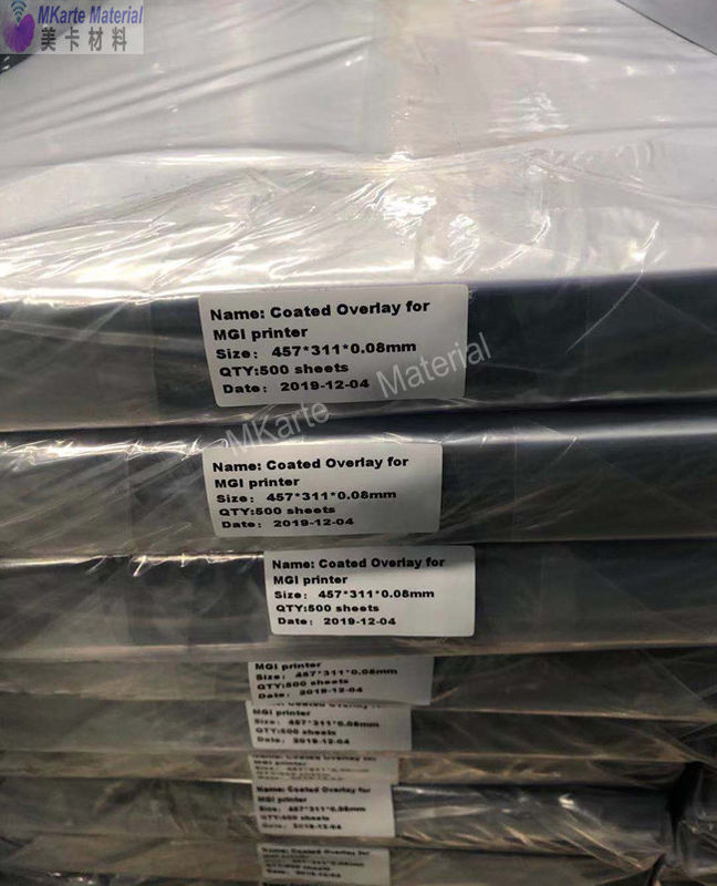 Scoloramento su misura della laminazione della sovrapposizione rivestita del PVC di dimensione del rotolo piccolo