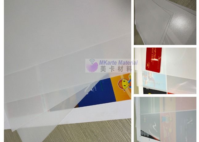 Strato interno di plastica del chiaro PC stampabile di derivazione del policarbonato per le carte senza contatto di IC