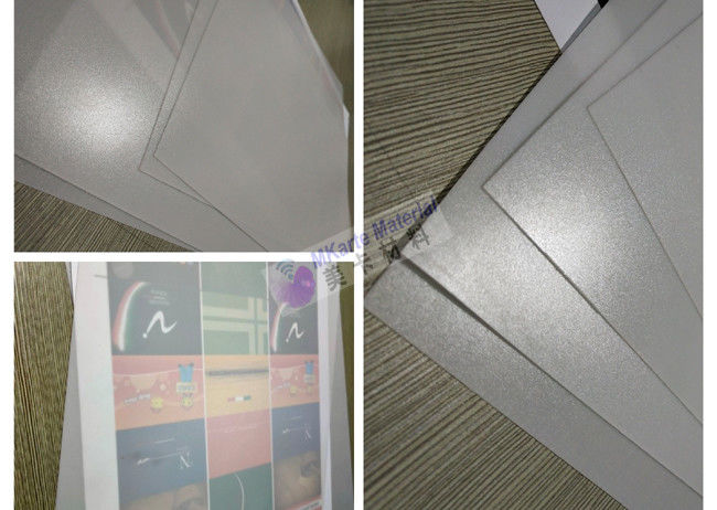 Strato interno di plastica materiale laminato della carta di Smart Card PETG della pressa a caldo