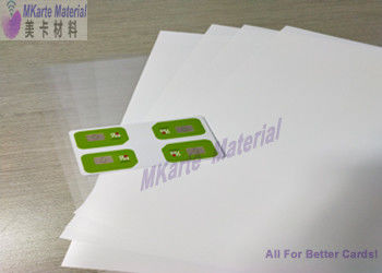 Alto strato di plastica meccanico di forza PETG per produzione del corpo della carta di PETG