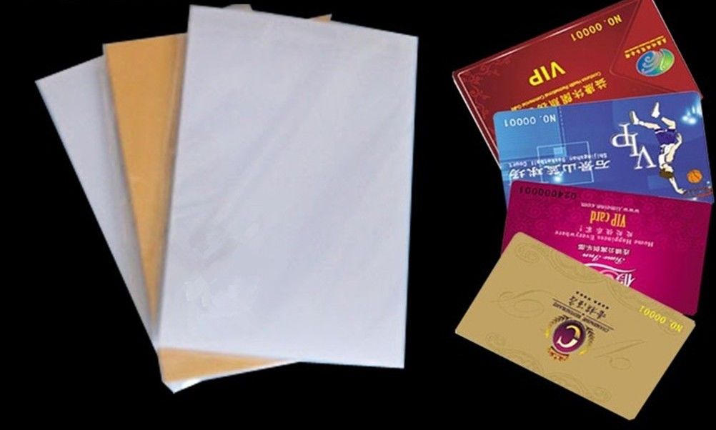Del drago del PVC materiale istantaneo della carta del PVC dello strato della laminazione non per produzione della carta